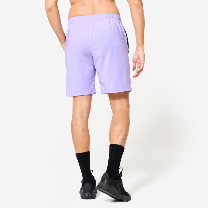 Image du produit Domyos MEN QUICK-DRY TRAINING SHORTS 120-violet lavande (S)