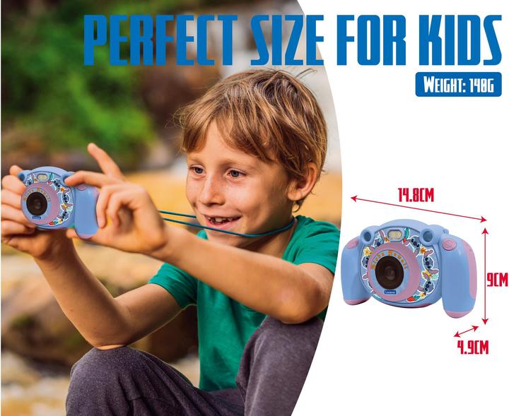 Actual product image Lexibook Disney - Stitch digital HD Camera with SD card (DJ080D)