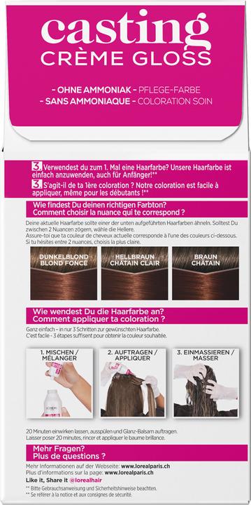 Image du produit L'Oréal Paris Casting Cream Gloss (535 Chocolat)