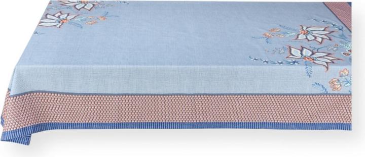 Actual product image PIP Studio Flower Festival Tablecloth Blue 100 x 100 cm (100 x 100 cm)