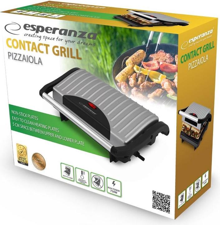Actual product image Esperanza Contact grill (EU plug)