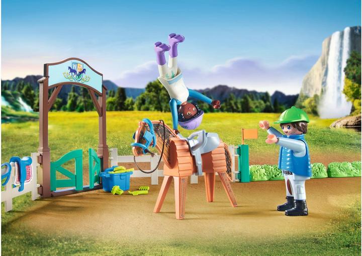Image du produit Playmobil École d'équitation moderne (71637, Playmobil Chevaux de la cascade)