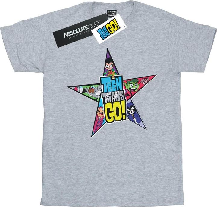 Immagine prodotto Teen Titans Go Star Logo Maglietta Ampia Donna (XXL)