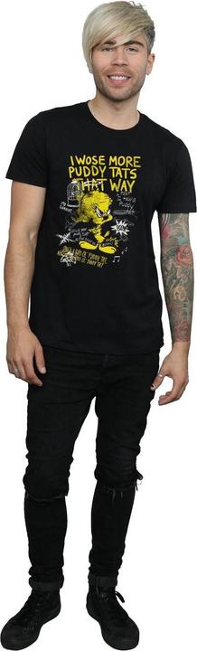 Image du produit Looney Tunes Mens More Puddy Tats Tweety Cotton T-Shirt (L)