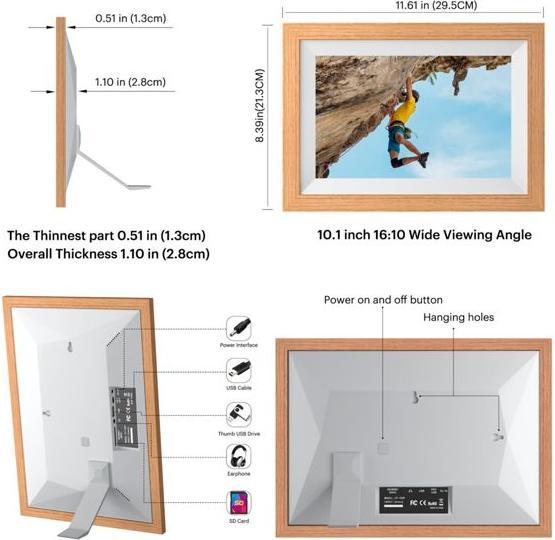 Actual product image Kodak RCF-1012W (10.10", 1280 x 800 pixels)