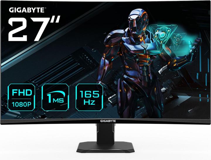 Actual product image Gigabyte GS27F (1920 x 1080 pixels, 27")