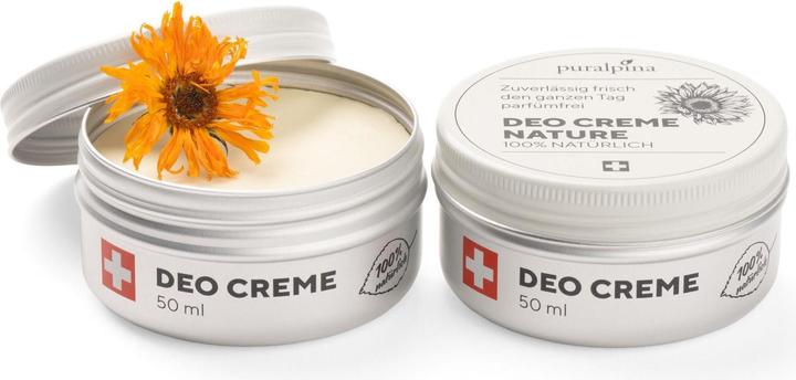 Actual product image Puralpina Deo Cream Nature (Crème, 50 ml)