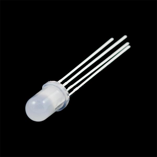 Image du produit OEM RGB LED diffuse 5mm 4 Pin Anode commune