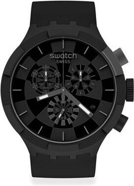 Produktbild Swatch Checkpoint Black (Analoguhr, Swiss Made, 47 mm)