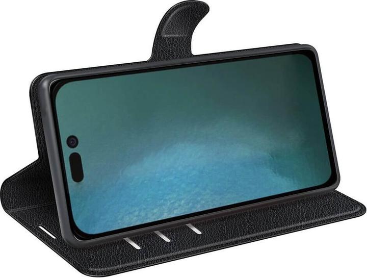 Actual product image Cover-Discount iPhone 14 Pro Max - Leather Case Cover black (Apple iPhone 14 Pro Max)