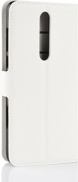 Actual product image MU Classic Litchi Leather Bookcover Series (Nokia 3.1 Plus)
