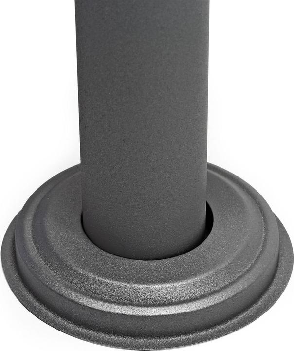 Produktbild Wiltec Briefkasten Ständer Anthrazit 120x50cm Postkasten Standbriefkasten Stahl