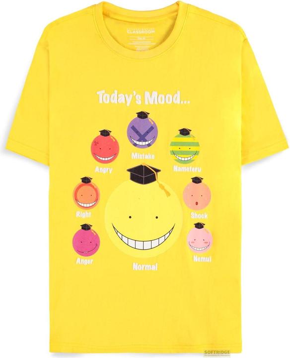 Produktbild Difuzed Assassination Classroom T-Shirt Koro-Sensei Today's Mood (S) (S)