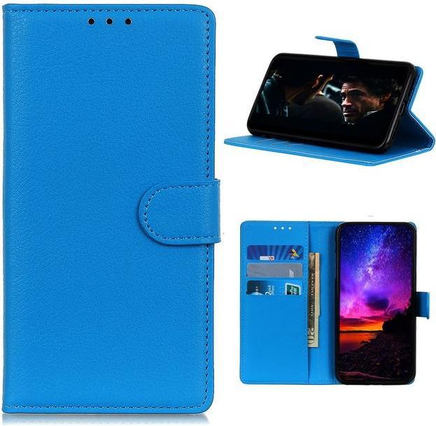 Actual product image MU Classic Litchi Leather Bookcover Series (Nokia 3.4)