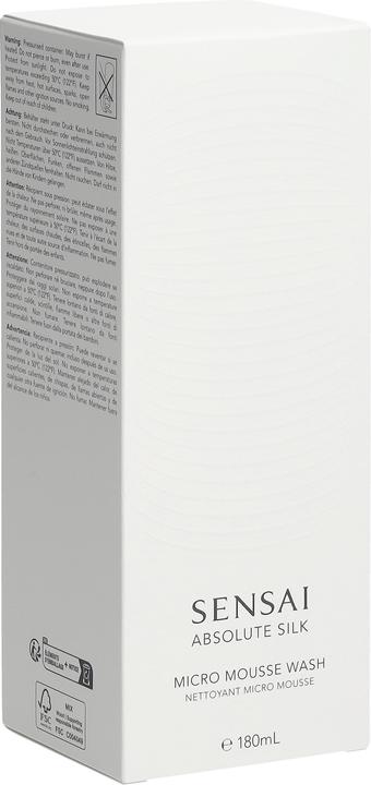 Image du produit Sensai Absolue Silk Micro Mss Wash (Mousse, 180 ml)
