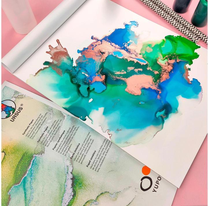 Actual product image Ursus Painting pad Yupo Synthetic, A3, 10 sheets (A3)