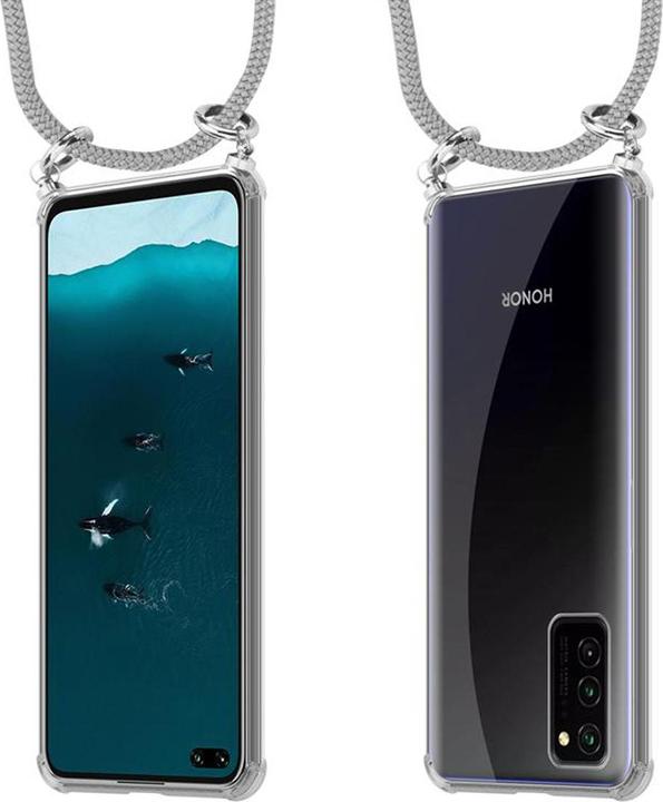 Produktbild Cadorabo TPU Handy Kette SILBER Cover