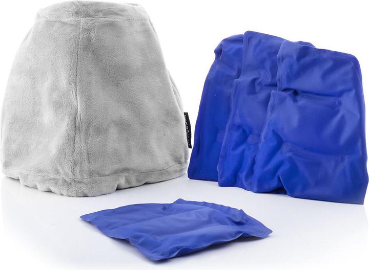 Actual product image InnovaGoods Hawfron Migraines and Relaxation Gel Hat Grey