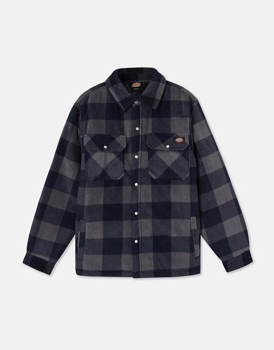 Thermohemd Portland blau/schwarz, Gr. XL (XL)