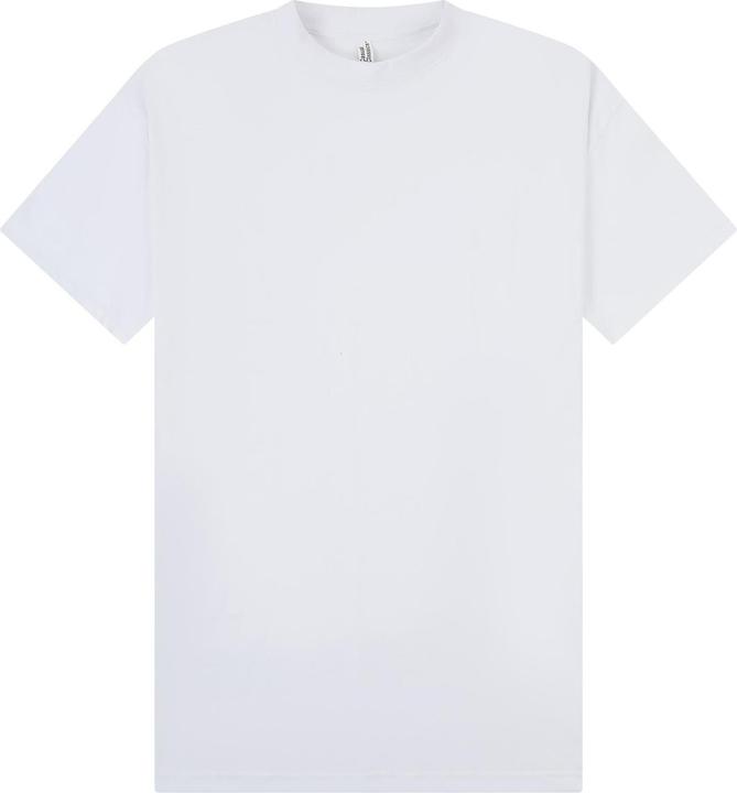 Actual product image Casual Classics Unisex Adult Combed Ringspun Cotton Extended Neckline Tall Oversized T-Shirt (S)