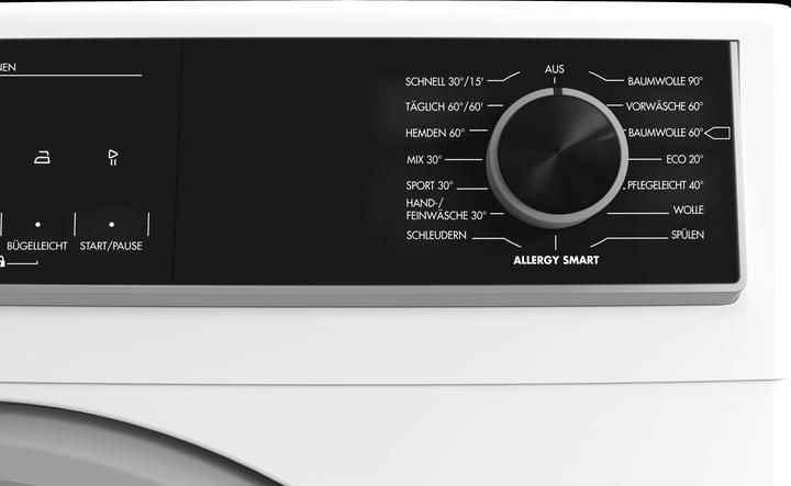 Actual product image Sharp ES-HFH814AW3-EN (8 kg, Left)