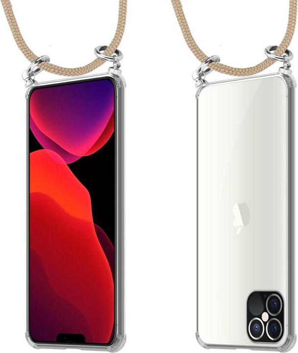 Produktbild Cadorabo TPU Handy Kette SILBER Cover