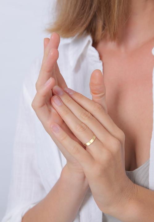 Immagine prodotto Elli Anello PREMIUM Anello di matrimonio Anello di matrimonio di base Coppia d'oro giallo 585 (58, 925 Argento)