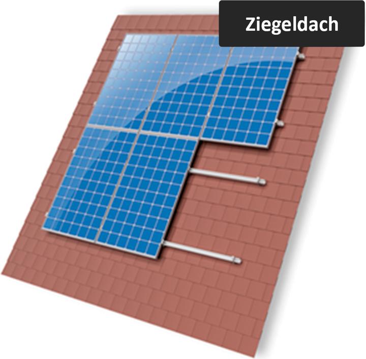 Produktbild Growatt Solaranlage 7 kWp mit Batteriespeicher 7,68 kWh - Komplettset - Für alle Dachtypen (7800 W)