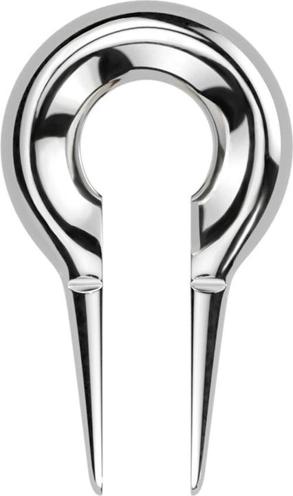 Immagine prodotto Star Piercing Peso dell'orecchio con buco della serratura in argento (Acciaio chirurgico 316L)