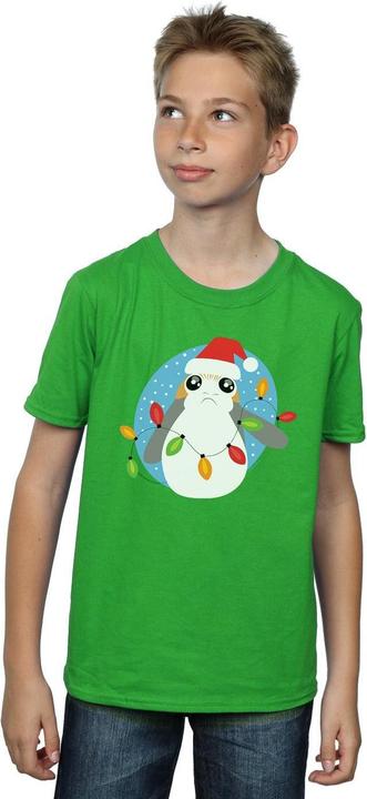 Image du produit Star Wars - T-shirt THE LAST JEDI PORG CHRISTMAS LIGHTS - Garçon (116)