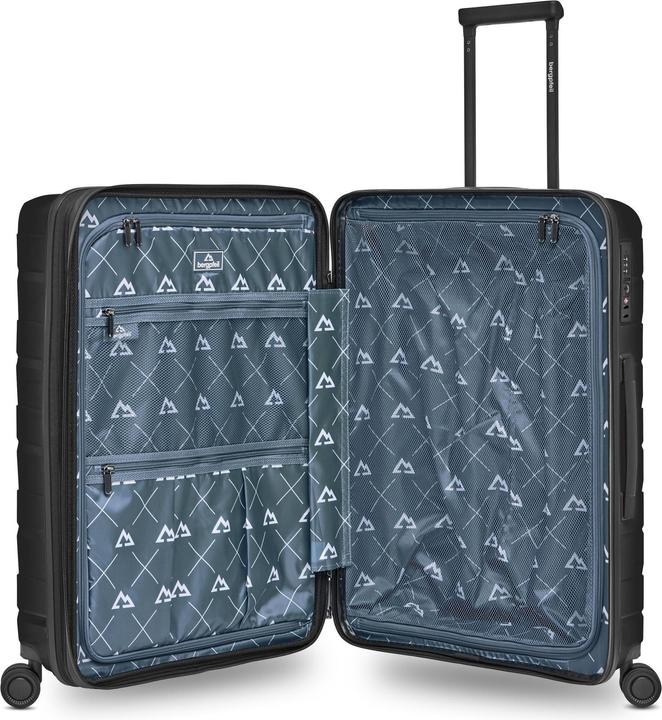 Actual product image Bergpfeil Travel 4-wheel trolley M 66 cm with expansion pleat (72 l, M (50 - 90l))