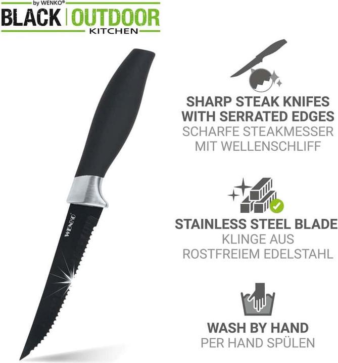 Actual product image Wenko Steak knife Otis 4 pcs. (4 Piece, Knife)