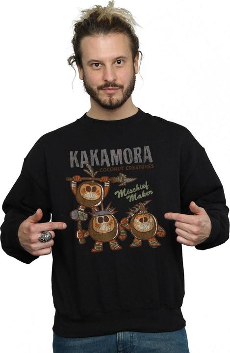 Actual product image Disney Mens Moana Kakamora Mischief Maker Sweatshirt (S)