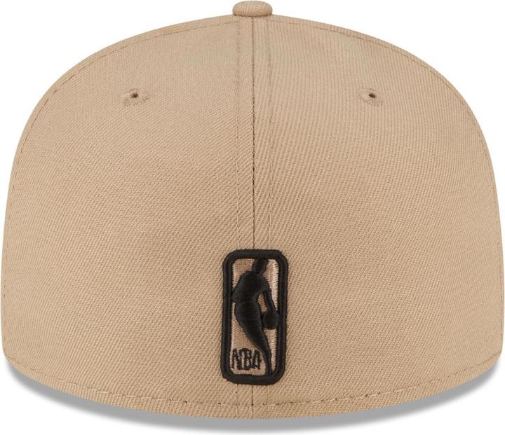 Actual product image New Era 59Fifty Fitted Cap - NBA Chicago Bulls camel beige (7 1/4)