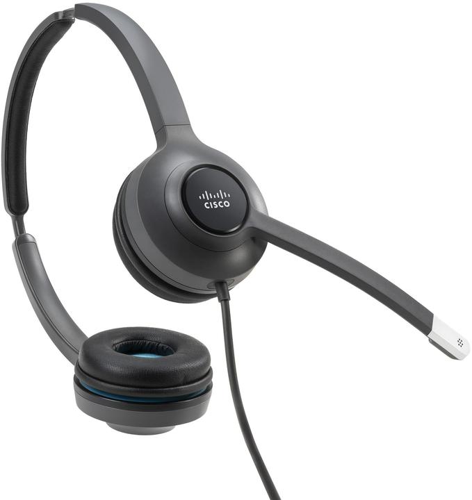 Immagine prodotto Cisco Auricolare 522 Duo 3.5mm e adattatore USB-A (Cablato, USB-A)