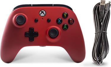 Image du produit PowerA Contrôleur filaire amélioré Crimson Fade (Xbox One X, Xbox Series X, Xbox One S, Xbox Series S)