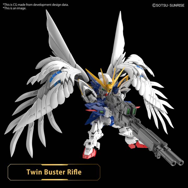 Actual product image Bandai Gundam - Wing Zero Master Grade SD