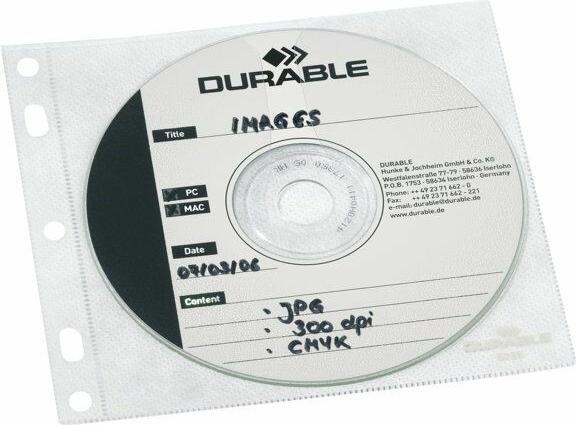 Durable CD/DVD COVER Pocket (CDs, Platten)