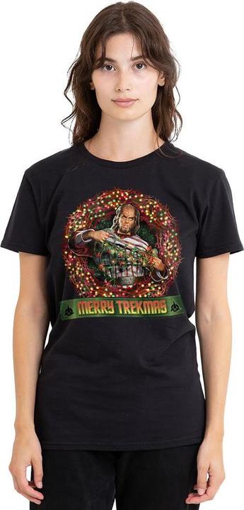 Produktbild Merry Trekmas TShirt weihnachtliches Design (S)