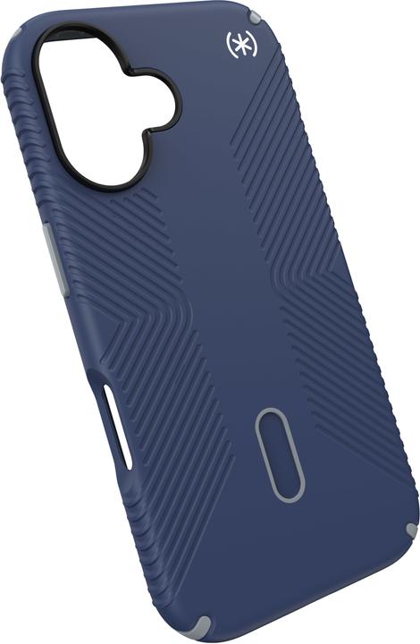 speck Presidio2 Grip + ClickLock Apple iPhone 16 Costal Blue - with Microban (Apple iPhone 16)