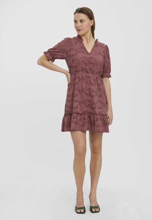 Produktbild Vero Moda Broderie Anglaise Kurzkleid (XS)