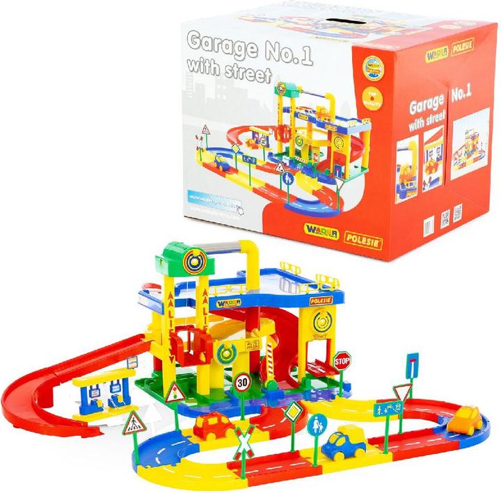 Actual product image Splash & Fun Garage no. 1 with street 1,75 m