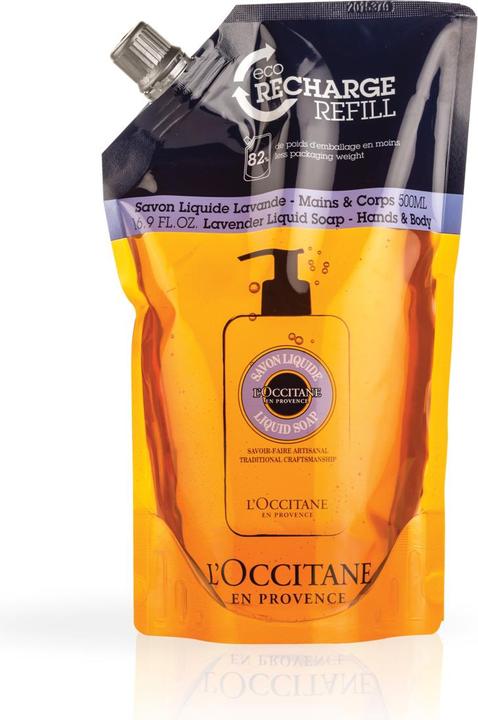 Immagine prodotto L'Occitane Eco Ricarica di sapone liquido di karité alla lavanda (500 ml)