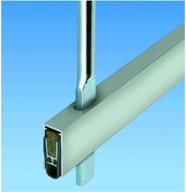 Actual product image BKS Espagnolette rods 9006 (Door handle)