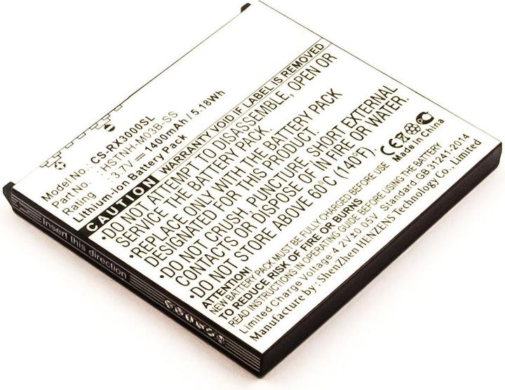 Actual product image AGI Battery compatible with HP iPAQ Z125 - Battery - 1,400 mAh (1 pcs., 1400 mAh)