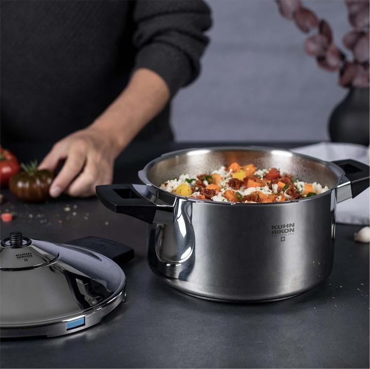 Immagine prodotto Kuhn Rikon Duromatic (24 cm, Cucina a vapore, Acciaio inossidabile)