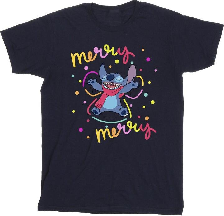 Immagine prodotto Disney Lilo & Stitch Merry Rainbow Maglietta Ragazze (104)