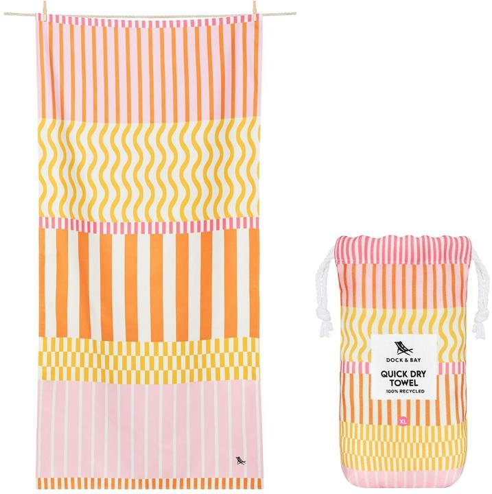 Dock & Bay Lemonade Waves (90 x 200 cm)