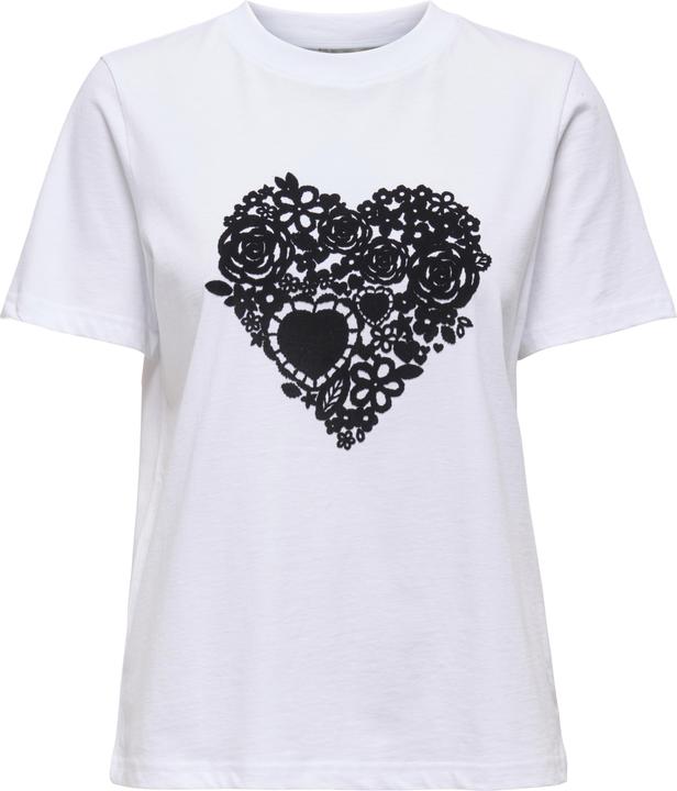 Produktbild Only Onlnina Heart S/S Tee Jrs (XS)