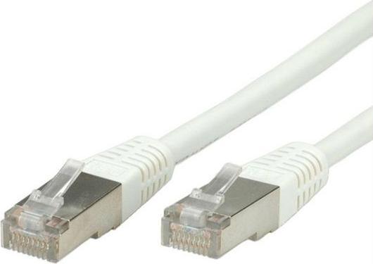 Image du produit RND Electronics Câble patch, connecteur RJ45 - connecteur RJ45, Cat 6, S/FTP, 2m, blanc (S/FTP, CAT6, 0.14 m)